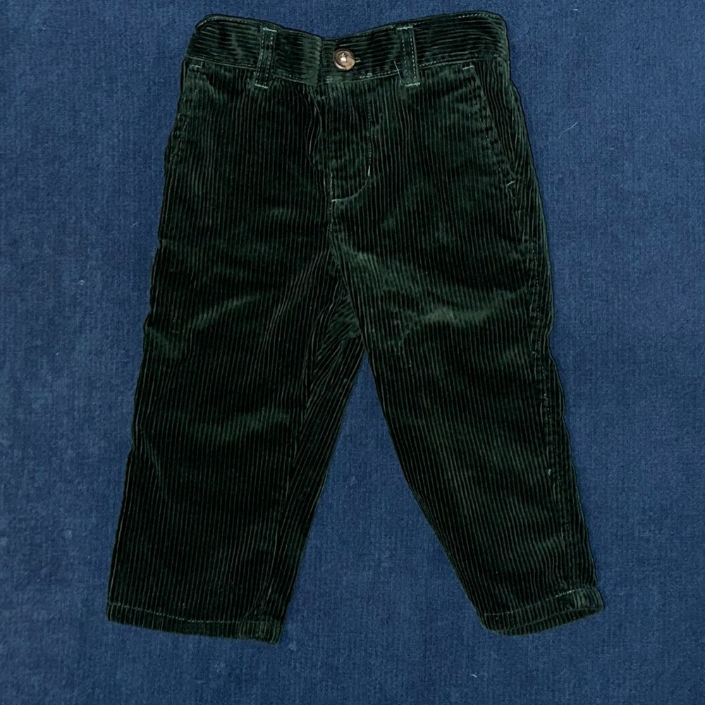 Ralph Lauren Baby Corduroy Pants – 9M – Hunter Green